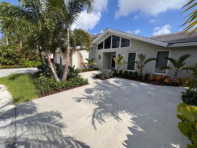 Hardscape paver project